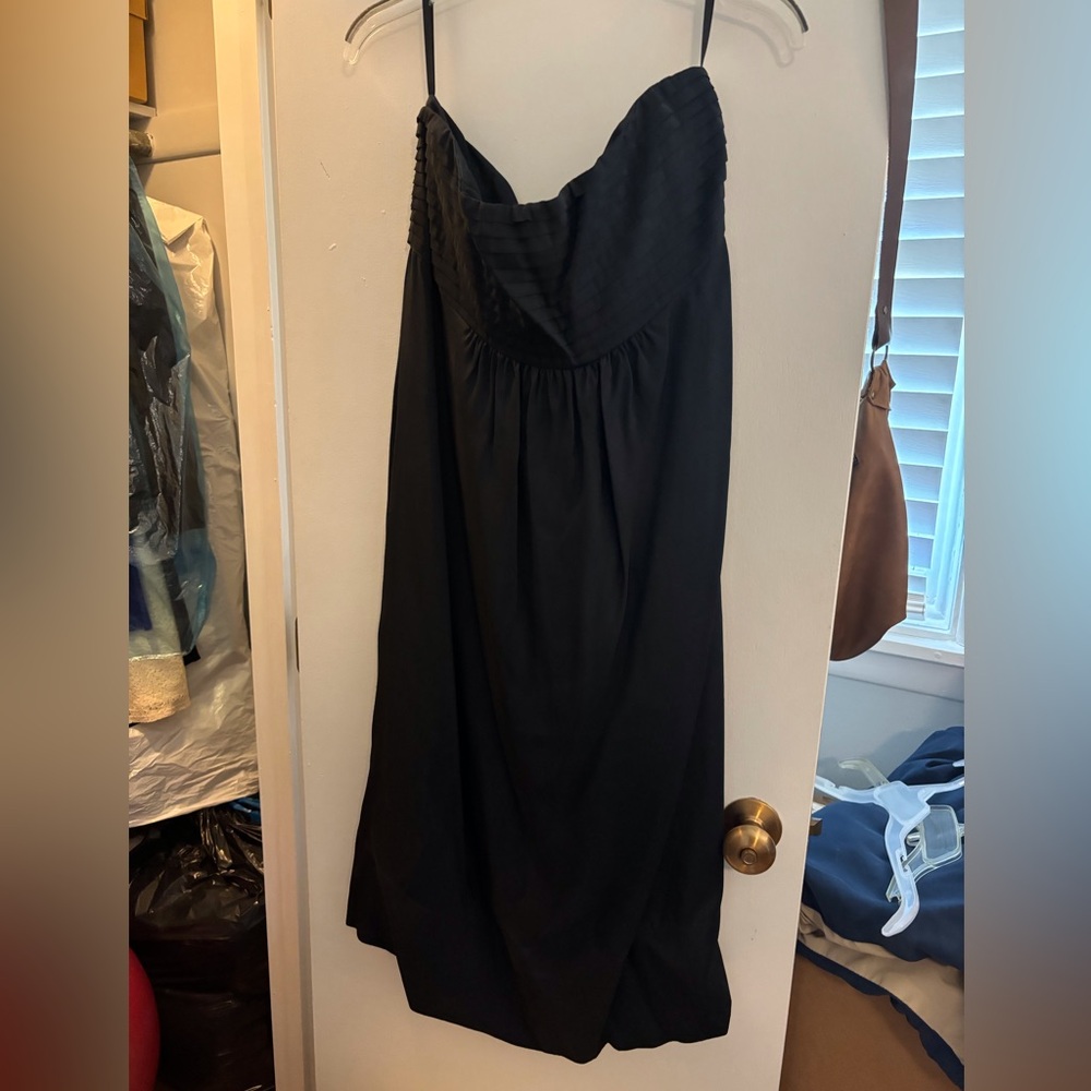 Banana Republic black strapless dress, sz 12